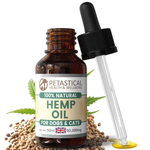 Hemp Oil for Dogs Cats Calming Aid